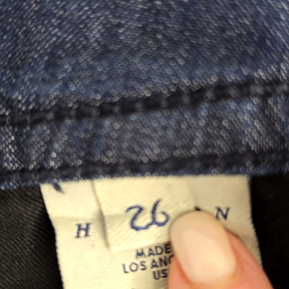 Hudson Jeans Wide Leg Trouser Dark Wash Sz 26 W570DWS A00441 - Picture 11 of 11